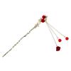 Presilha de Cabelo com Borla Estilo Chinês Acessórios de Cabelo para Roupas Antigas Acessórios Hanfu Ornamento Disco Cabelo Presilha de Cabelo Tassel para Roupas Antigas Caminhada Feminina