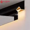 Tira de Esquina Decorativa Diagonal Iluminada de Aleación de Aluminio para Placa de Yeso de Techo Tira de Borde para Baldosa de Techo de Pared de Fondo Tira Decorativa