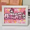 Nova Pintura de Diamante 5D de Desenho Animado Kapibala com Porta-Retrato DIY Brinquedo Educacional Infantil Presente Pintura com Adesivo de Diamante