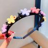 Acessórios de cabelo de faixa de cabeça infantil coreana Grampos de cabelo para meninas Grampos de cabelo do bebê Não batem Grampos de cabelo Tiras de cabelo Grampos de artefato de quebra de cabelo Cocar