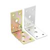Conector Fijo de Armario Ángulo Recto de 90 Grados Soporte de Laminado Nuevo Producto Venta al por Mayor Color Hierro Angular Código de Esquina de Zinc Tablero de Madera Mesa y Silla Gabinete