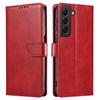 Adequado para Capa de Couro para Celular Samsung S25Plus, Capa para Celular S24 Fe, Capa Protetora Magnética Flip S26 Ultra