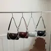 Comercio exterior cadena artística tachonada única nueva vintage ligera de moda bandolera hombro baguette pequeño cuadrado para mujer