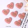 Y2g metal galvanizado rosa con incrustaciones de diamantes amor estrella de cinco puntas funda para teléfono zapatos con agujeros resina accesorios de joyería diy