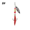 Cebo de lentejuelas transfronterizo gotas de agua de sauce 6cm3.3g color tres anzuelos giratorios compuestos lentejuela cebo artificial venta directa de fábrica