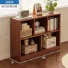 Armario de almacenamiento de estantería simple de pie para apartamentos de alquiler, sala de estar de varias capas, hogar, dormitorio, estantería pequeña