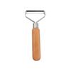 Cuchillo Pelador con Mango de Madera, Textura Sólida, Fácil de Limpiar, Artefacto Pelador de Frutas y Verduras, Cuchillo Pelador Ins para Uso Doméstico