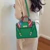 Bolso nuevo Kelly para mujer de gran capacidad, bolso de mano de moda con pañuelo de seda, elegante y versátil para el trabajo, bolso de hombro y cruzado