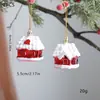 Nuevos Productos Transfronterizos: Bastones de Caramelo Navideños, Caramelo Decorativo Pintado Galvanizado, Adornos para Árbol de Navidad