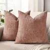 Funda de Almohada Moderna Sencilla para Sofá Chenilla de Bambú Cojín Respaldo Sala de Estar Dormitorio Mesita de Noche Venta al por Mayor Transfronteriza