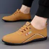 Zapatos de Cuero de Negocios para Hombre Nuevos Zapatos Casuales de Suela Blanda Transfronterizos Bata Zapatos Perezosos de Un Paso Moda Tendencia Zapatos Doug