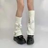 Meias de tricô para Outono e Inverno meias JK de pelo y2g hot girl cobertura de perna para todas as ocasiões meias para botas de neve coleção de meias lolita