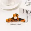 Grace Jewelry Pasador de Pelo Estilo Francés Perla Gama Alta Patrón de Carey Pinza de Tiburón Accesorio Versátil para el Cabello para Mujeres