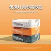 Caja de Arena Plegable Desechable para Gatos para Personas Perezosas, Inodoro Portátil para Gatos Montado en Coche, Caja de Arena Desechable Mensual de Gran Capacidad para Gatitos