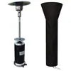 Cubierta Impermeable de Tela Oxford 210D para Calentador de Aire Cubierta para Calentador con Forma de Ventilador Negro Forma de Paraguas Jardín Patio