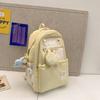 Mochila Escolar Nueva Estilo Verano 2026, Estilo Bosque, Fresca y Versátil Ins, Mochila Linda para Estudiantes de Secundaria de Tercero a Sexto Grado