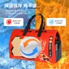 Bolsas aislantes desechables comerciales personalizadas para llevar, brochetas de barbacoa de langosta, papel de aluminio, bolsas de embalaje para llevar engrosadas