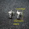 2026 Primavera Nuevo Estilo Cactus Pájaro Flamenco Montaña Nevada Piña Aretes Mini Perforación Accesorios Pequeños para Oreja En Stock