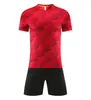 Uniformes de Treino de Futebol de Manga Curta de Verão para Adultos, Uniformes de Time Personalizados, Camisas, Trajes Esportivos de Futebol para Homens e Mulheres 5027