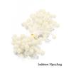 Flor de simulación blanca núcleo de flor flor diy hecho a mano flor envuelta fruta horquilla accesorios para el cabello materiales para accesorios