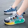 2026 Novo Estilo de Verão Sapatos Brancos Infantis para Crianças Maiores, Sola Macia, Leves, Antiderrapantes, Respiráveis, Tênis Esportivos para Meninas e Meninos