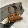 Bolso de Mano de Alta Gama para Mujer 2026 Nuevo de Moda Casual Bolso de Hombro Retro para Viaje Bolso Boston