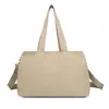 Nova bolsa transversal casual de grande capacidade para homens e mulheres, bolsa de ombro multicamadas para o dia a dia, bolsa de mão, bolsa de viagem portátil com múltiplos bolsos