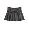 2024 Nueva Falda Estilo Ballet Chica Dulce Falda Corta Verano Cintura Alta Cinturón Plisado Pantalones de Falda Plisada