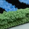 Alfombrillas de Baño Transfronterizas, Tufted y Flocked, Engrosadas, Absorbentes de Agua, Esterillas Refrigerantes, Alfombrillas para Puerta de Inodoro, Suministro de Comercio Exterior