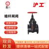 Shanghai Hugong Válvula Z45W Hierro Fundido Vástago Oculto Z44W Sellado Duro Vástago Abierto Brida 16T Aguas Residuales Vapor Válvula