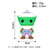 Muñeca de PVC Versión Q Dragon Ball Muñeca de Animación de Dibujos Animados Figura de Moda Adorno Llavero Colgante Caja Ciega