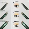 13 Brochas de Maquillaje Cuatro Estaciones Verde Cerdas de Alto Brillo Super Suaves Brocha de Maquillaje Brocha Gill Brocha Roja para Polvo Corrector