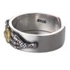 Anillo para hombre de moda retro personalidad dominante insignia Garra de Dragón Plata Tailandesa anillo abierto plateado moderno para hombre en stock al por mayor