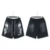 Marca de moda europeia e americana Hellstar Hell Star de verão para lazer esportivo shorts de água masculinos e femininos