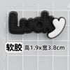 Xiao Xin Qiao Bumbum Estéreo Bumbum Silicone Patch Capa de Celular DIY Fivela para Sapatos com Furos Copo de Água Acessórios Decorativos para IPAD