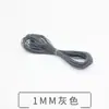AliExpress Linha encerada de três fios 1mm Taiwan cor branca linha encerada ecológica 30 cores 10 metros por rolo