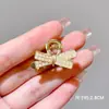 Pinza para el Cabello de Perlas Pequeñas de Alta Gama, Pasador Delicado y Exquisito para Recogidos a Medio Lado para Mujeres, Nuevo Modelo 2024, Accesorio para el Cabello de Clip en la Parte Posterior de la Cabeza