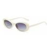 Nuevas gafas de sol ovaladas huecas de personalidad Europa y Estados Unidos gafas transfronterizas ins red roja extranjera gafas de sol de comercio exterior protección UV
