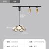 Luminária Pendente Vintage para Restaurante Móvel Moderna Minimalista Bar Sala de Jantar Louça Estilo Japonês Wabi-Sabi Luz em Faixa Longa