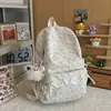 Mochila de Viaje Fresca y Juvenil Estilo Universitario, Mochila Escolar Estilo Coreano, Mochila Moderna y Estéticamente Agradable para Estudiantes de Secundaria y Preparatoria
