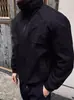 Jaqueta para Homens e Mulheres, Novo Estilo Outono e Inverno, Gola Alta Estilo Americano, Roupa de Trabalho Resistente Estilo Piloto Retrô, Jaqueta de Motociclista