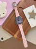 Pingente de Couro Brilhante em Formato de Coração Tira de Couro Adequado para Apple Watch iWatch 12ª Geração 11/10