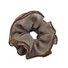 Elástico de Cabelo Xadrez Delicado Retro para Mulheres, Elástico de Tecido Suave, Alta Elasticidade, Acessório de Cabeça para o Dia a Dia, Elástico Versátil