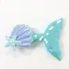 Acessórios para Joias DIY Presilhas de Cabelo Acessórios de Cauda de Peixe com Glitter Acessórios de Cabelo para Crianças Decoração de Acessórios para Roupas Estrela de Cinco Pontas