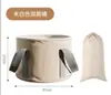 Círculo cubo para pies impar un lote de cubo profundo plegable para el hogar hasta la rodilla y la pantorrilla cubo para baño de pies cubo portátil para pies