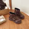 Botas para niña 2026 nuevo estilo Botas Martin para niño estilo británico de moda versátiles retro botas cortas para niña