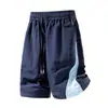 Nuevos pantalones casuales para hombres y mujeres, tendencia de moda de verano, versátiles, corte holgado, shorts de seda helada de secado rápido, business casual