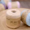 Ropa tejida de lino Tencel Xuefei, hilo de algodón primavera/verano, ganchillo y tejido hechos a mano, patrones de ganchillo de manga corta para DIY
