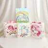 Amazon Unicornio No Tejido para Niños Lindo Pony Embalaje de Regalo Regalo Bolsa de Mano para Dulces Bolsa de Almacenamiento