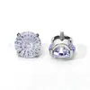 Pendientes Redondos con Garras de Titanio F136 Ojo de Ángel Redondo Pendientes de Joyería para Piercing de Aleación de Titanio G23 Tachuelas para Cartílago del Oído